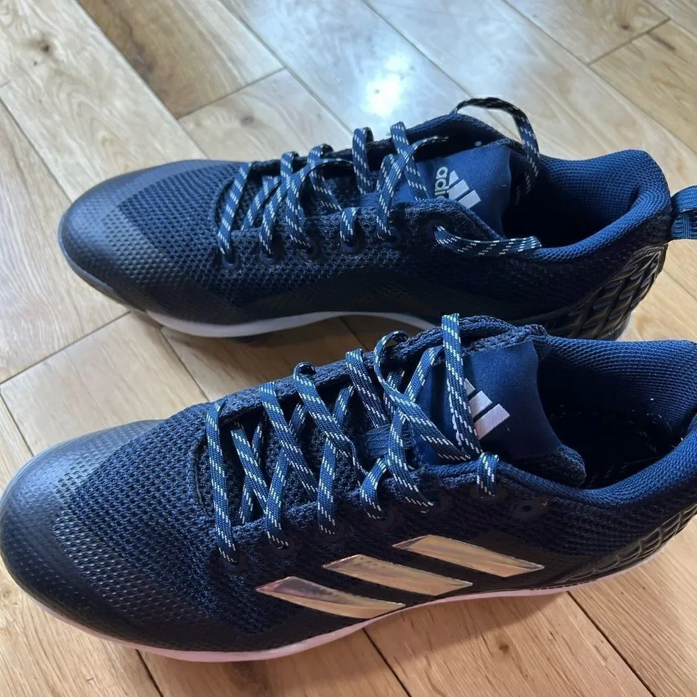 Adidas Metal Cleats Navy Size 10.5